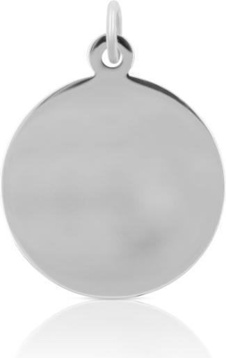 Immagine prodotto Muau Piastra d'incisione rotonda (Oro bianco 750)