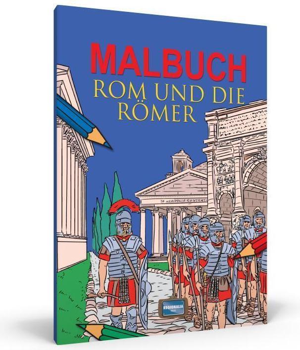Produktbild Malbuch Rom und die Römer