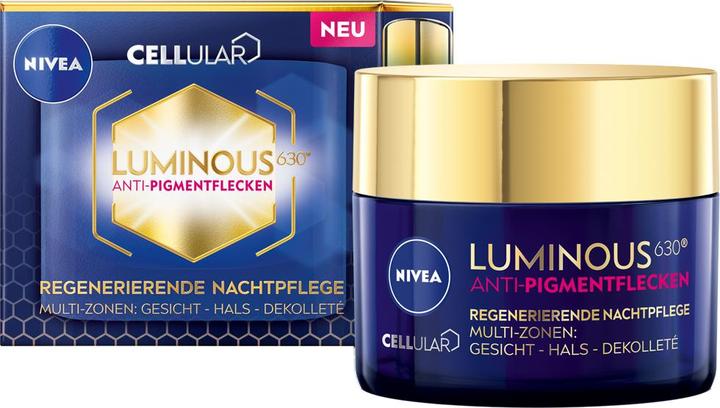 Actual product image NIVEA Cellular Luminous630 anti-pigmentation night cream (50 ml, 24h cream)