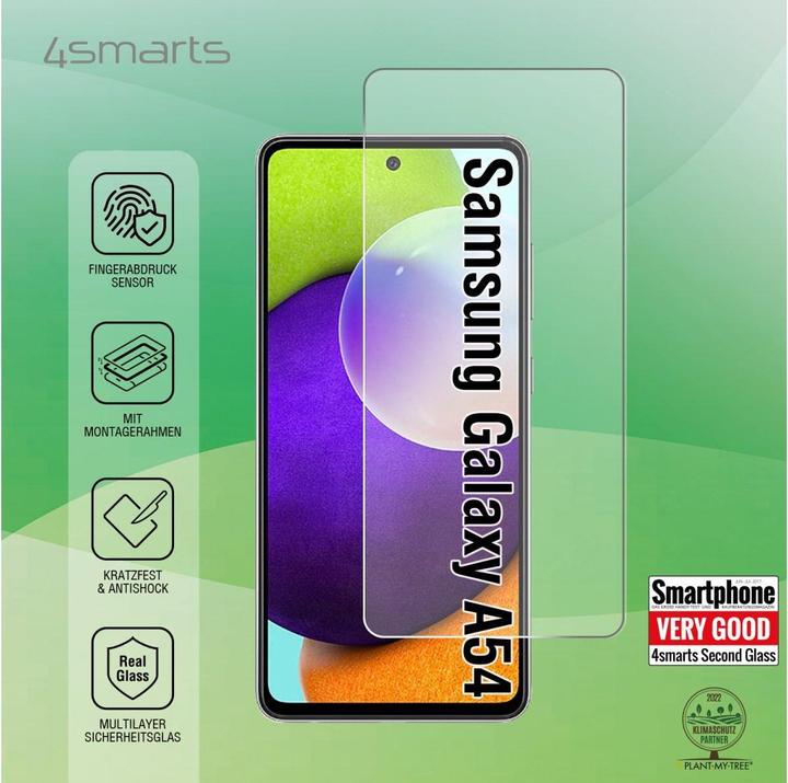 Actual product image 4smarts Second Glass X-Pro (1 Piece, Samsung Galaxy A54 5G)