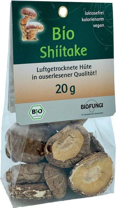 Bio Fungi Shiitake essiccato organico (20 g)
