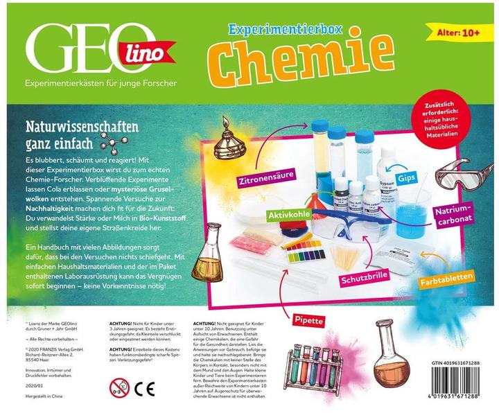 Productafbeelding Franzis GEOlino Scheikunde Experimenteerdoos