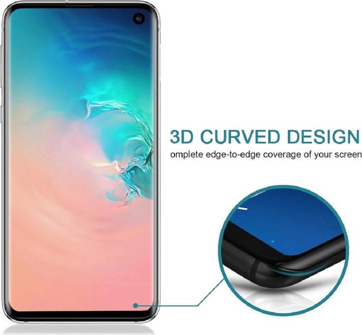 Produktbild Protectorking 1x Echtes Tempered 9H Panzerhartglas Blickschutz (4 Stück, Samsung Galaxy S10+)