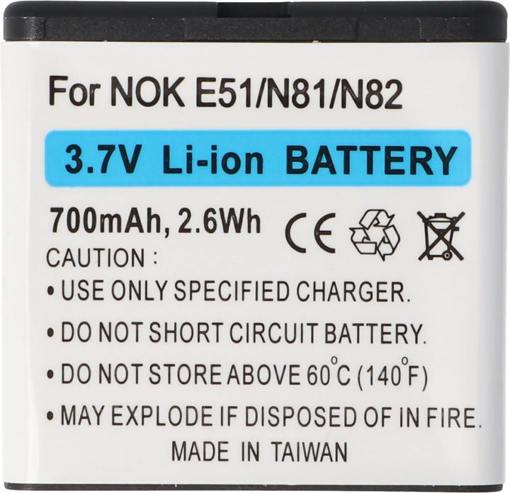 Immagine prodotto Nokia Akku E51, N81, N82