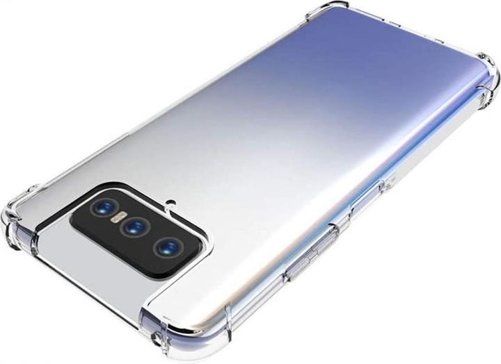 Produktbild Screenguard Asus Zenfone 7 / 7 Pro Hülle Crystal Soft Airbag Bumper (Asus Zenfone 7)