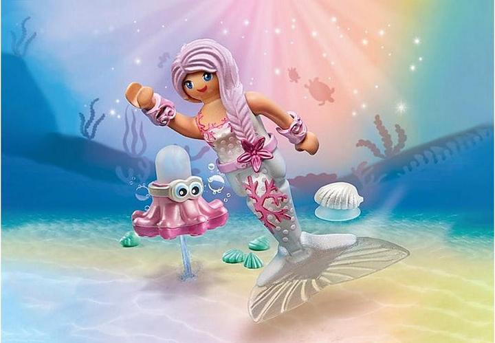 Produktbild Playmobil Meerjungfrau mit Spritzkrake (71477, Playmobil Special Plus)