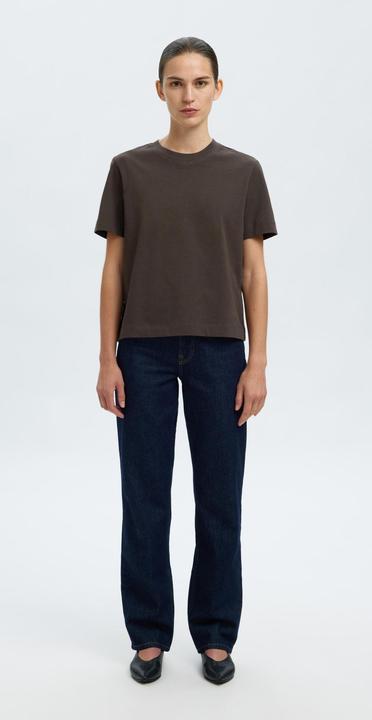 Actual product image Selected Femme Slfessential Ss Boxy Tee Noos (L)