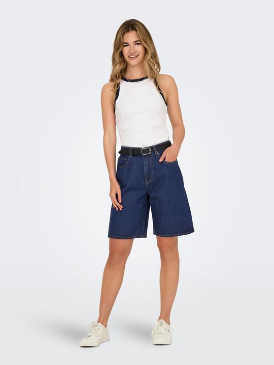 Actual product image Only ONLHOPE Hohe Taille Weiter Beinschnitt Jeans-Shorts Jeans-Shorts (S)