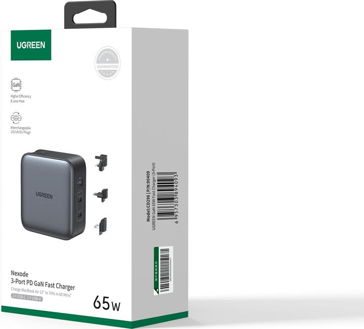 Produktbild Ugreen Nexode Travel (65 W)