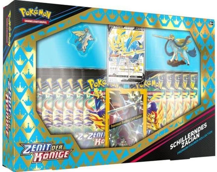Produktbild Pokémon Zacian/Zamazenta Premium Figure Box (Deutsch)
