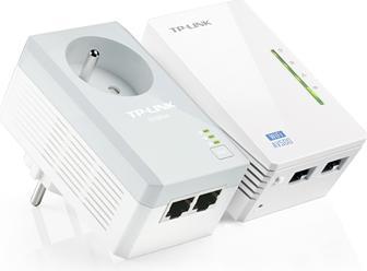 Image du produit TP-Link TL-WPA4225 KIT - Wifi Powerline - 2 stuks - BE ) (500 Mbit/s)
