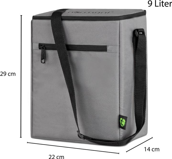 Produktbild Normani Flechtkorb mit kleiner Kühltasche
