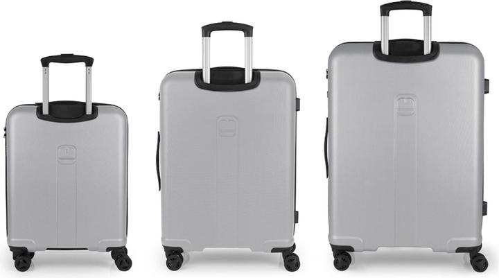 Actual product image Gabol Suitcase set - Jet - Zilver (207 l, XL (from 140l))