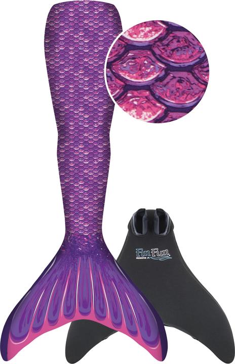 Actual product image Fin Fun Mermaid fin purple (S)