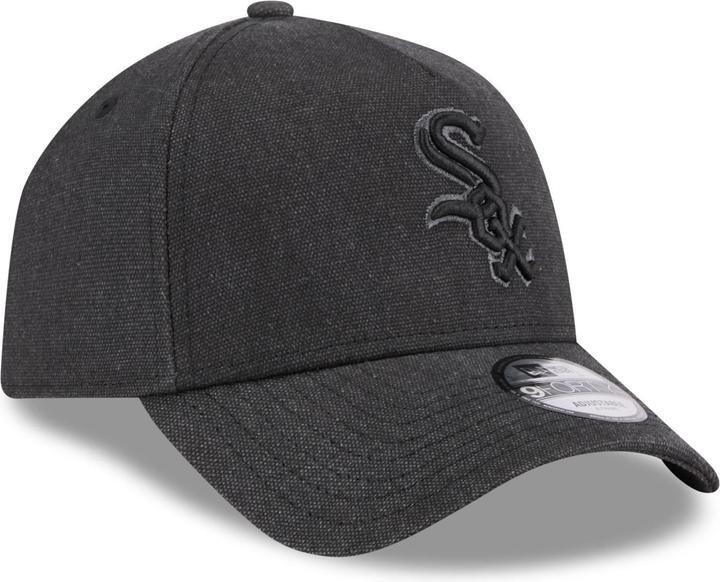 Actual product image New Era A-Frame Trucker Canvas Cap Chicago White Sox black (One size)