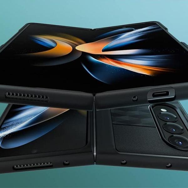 Actual product image Caseology Parallax Sam Galaxy Z Fold5 Czarny/Matte Black ACS06225 (Samsung Galaxy Z Fold5)