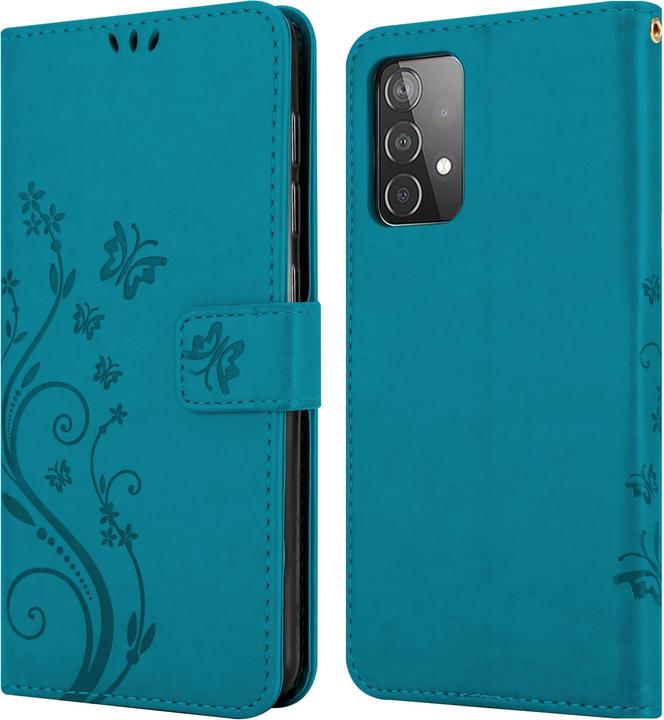 Image du produit Cadorabo Pochette Flower Book (Samsung Galaxy A52, Samsung Galaxy A52 5G, Samsung Galaxy A52s 5G)