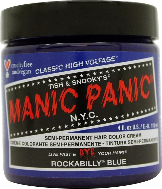 Produktbild Skybound Rockabilly Blue Classic Creme Vegan Cruelty Free Blue Semi Permanent Hair Dye 118ml (Rockabilly Blue)