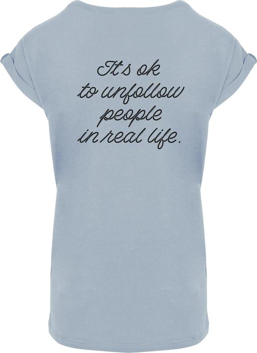 Actual product image Merchcode Ladies Heartbreak Extended Shoulder Tee - 111575 (XL)
