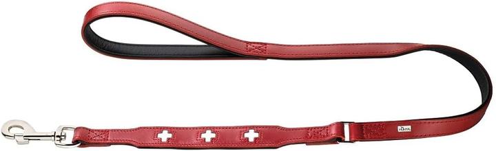 Produktbild Hunter Hundeleine Swiss Rot/Schwarz 100 cm (100, Hund, Hundesport)
