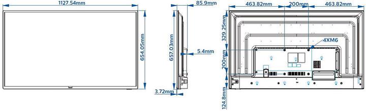 Produktbild Philips 50BFL2114/12 (3840 x 2160 Pixel, 50")