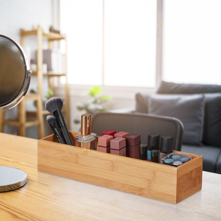 Actual product image Relaxdays Bamboo box