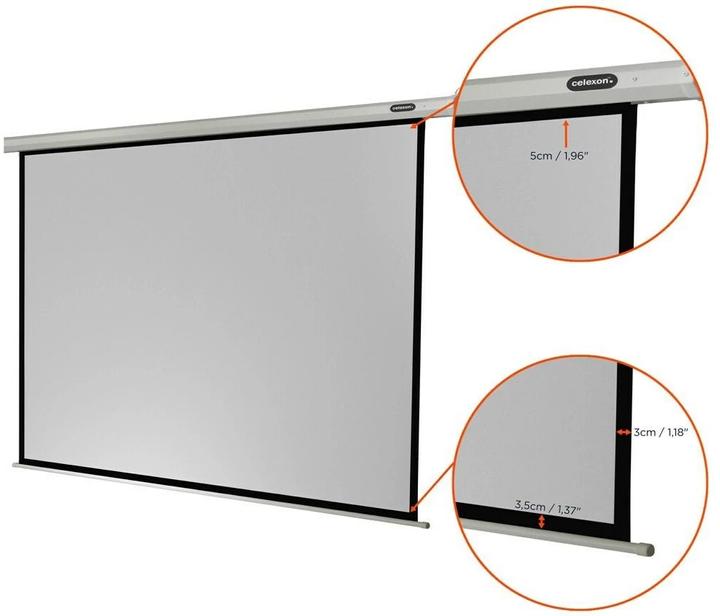 Produktbild Celexon Motor Economy, Leinwand, 4:3 (88.58", 4:3)