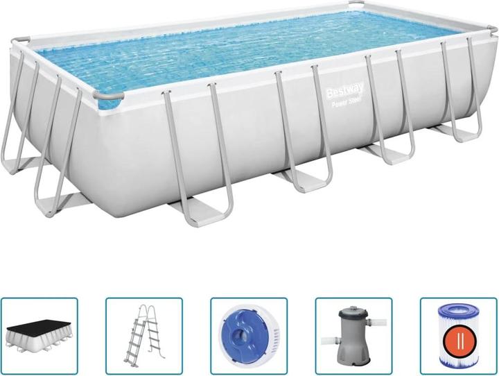 Actual product image Bestway Power Steel Set (488 x 244 x 122 cm)