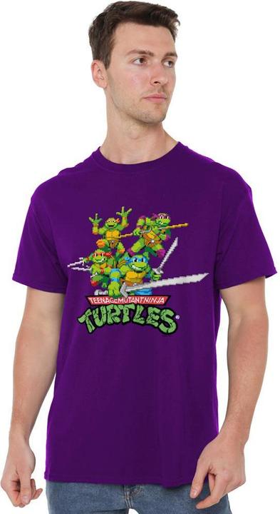 Immagine prodotto Teenage Mutant NT Arcade Maglietta Retrò Uomo (4XL)
