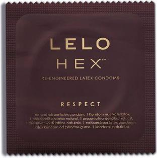 Actual product image LELO HEX Condoms Respect XL (3 pcs.)