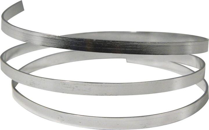 Produktbild Rayher Aludraht flach formbar silber 2m (2 m)