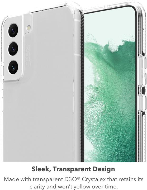 Produktbild gear4 Back Cover D3O Crystal Palace Galaxy S22+ Clear (Samsung Galaxy S22+)
