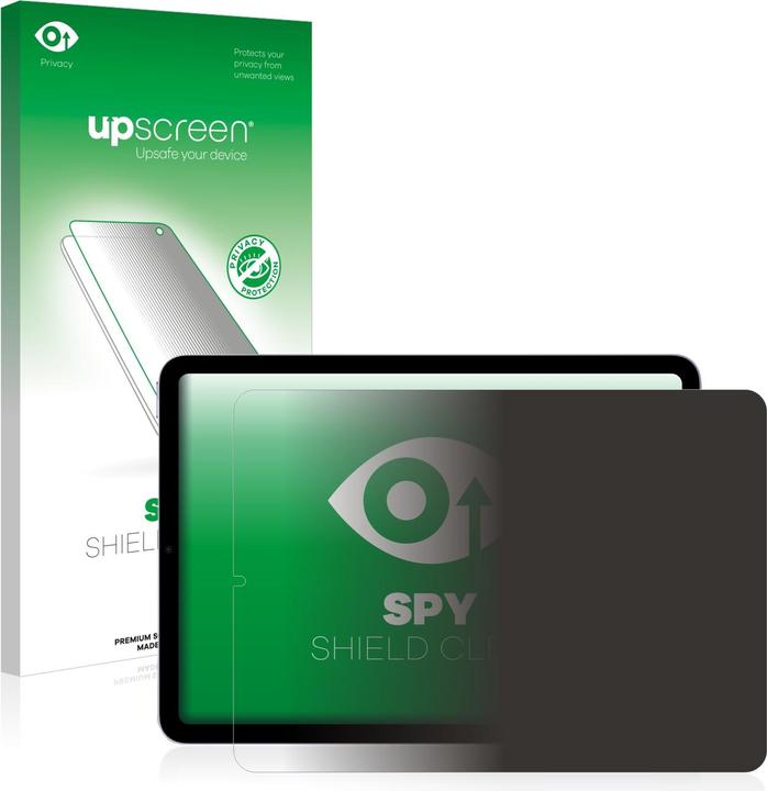 upscreen Spy Shield Blickschutzfolie (1 Stück, IPad Air 5 WiFi Cellular 2022 (5. Generation))
