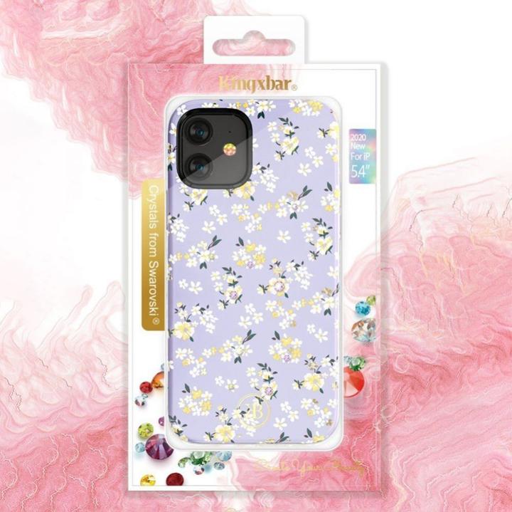 Produktbild Kingxbar Blossom Case for iPhone 12 Pro Max Multicolor Decorated with Original Swarovski Crystals (G (Apple iPhone 12 Pro Max)