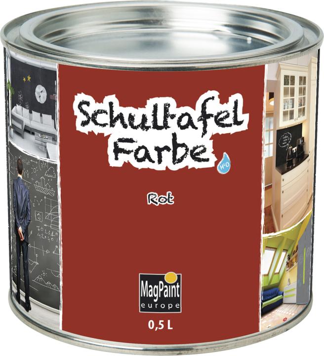 Produktbild Magpaint Wandtafelfarbe (Rot, 0.50 l)