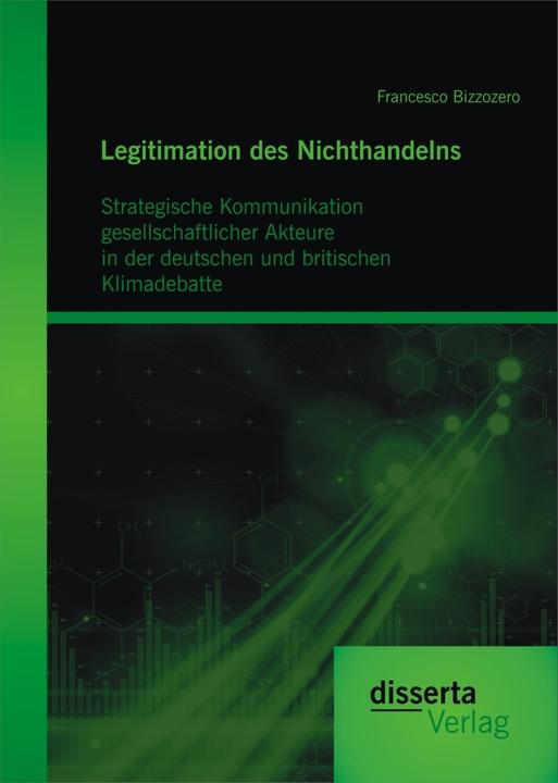Produktbild Legitimation des Nichthandelns (Francesco Bizzozero, 2015)