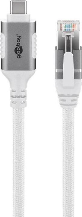 Actual product image Goobay Ethernet cable USB-C 3.1 to RJ45, 7.5 m (Ethernet, RJ45 (1x))