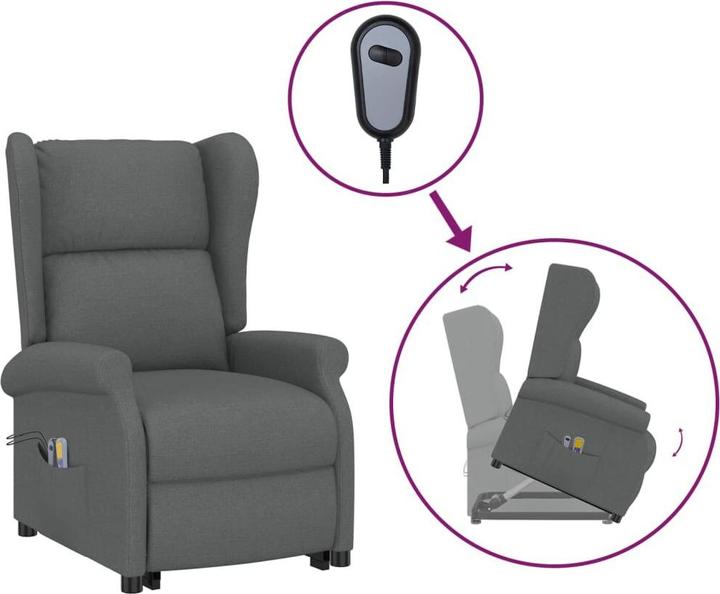 Image du produit VidaXL Elektrischer Massagestuhl