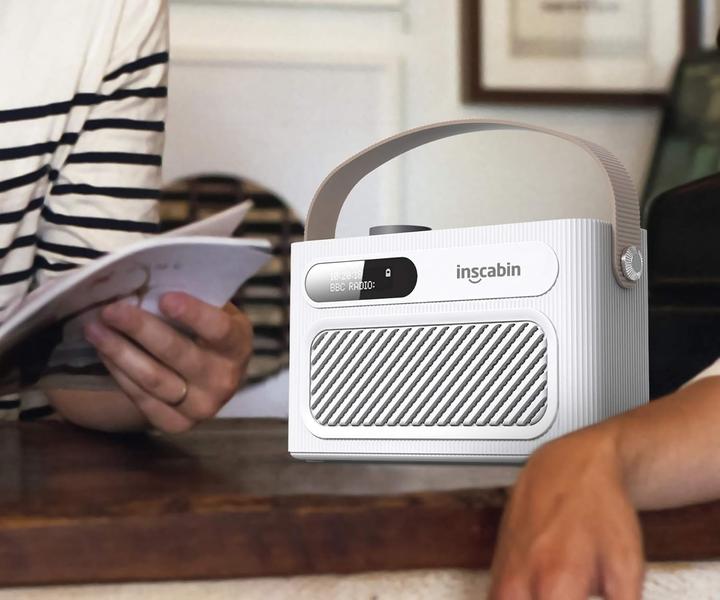 Produktbild Inscabin Tragbares DAB/DAB+ FM-Digitalradio mit Bluetooth (DAB, FM, DAB+)