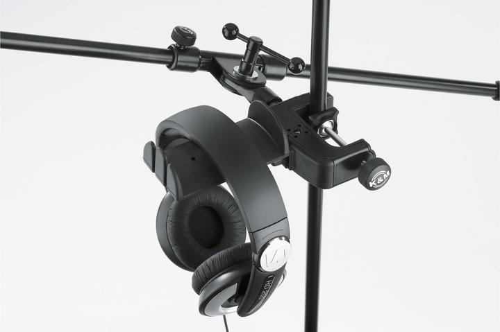 Image du produit K&M Support pour casque d'écoute avec pince de table 16085