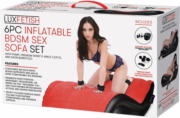 Image du produit Lux Fetish 6 PC Inflatable BDSM Sex Sofa Set