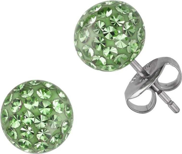 Image du produit Bijouteria Clous d'oreille (Acier inoxydable, Cristallin, Résine époxy, PVC)