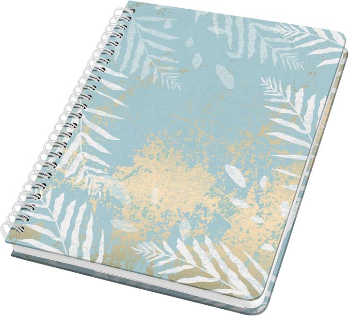 Image du produit Jolie Carnet à spirales (162 x 215 mm, Quadrillé, Couverture rigide)