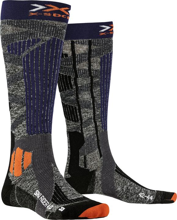 X-Socks Ski Rider 4.0 stone grey/melange blue (35 - 38)