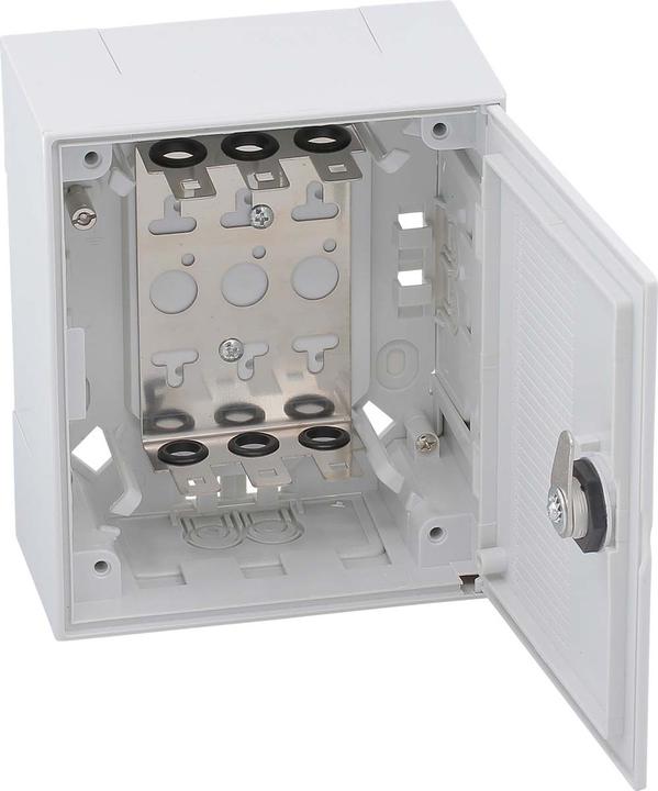 Image du produit Cobinet 102168 Répartiteur BOX I pour 30DA avec serrure et support de montage 140,6x170,6x76