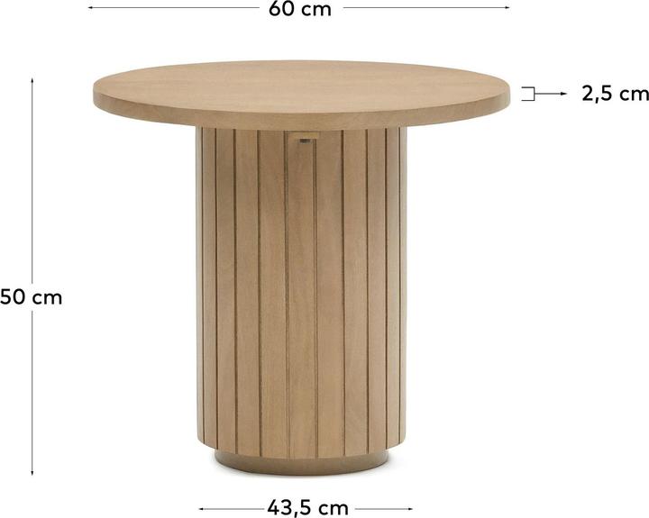 Actual product image Kave Home Licia (60 x 60 x 50 cm)