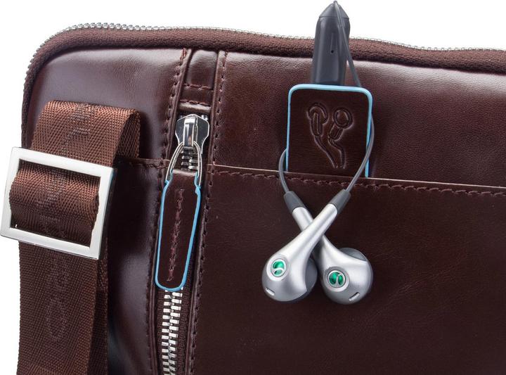 Actual product image Piquadro Blue Square – Umhängetasche mit doppelter Vortasche