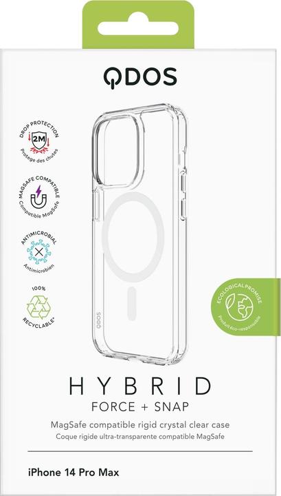 Produktbild QDOS Hybrid Force + Snap (Apple iPhone 14 Pro Max)