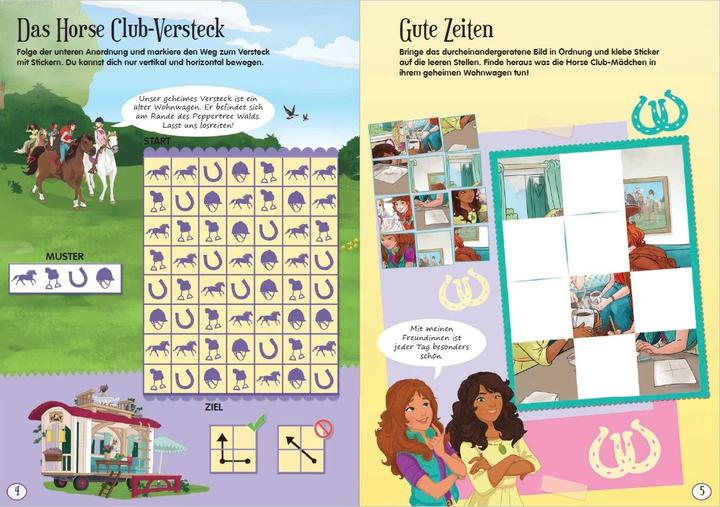 Produktbild Horse Club – Stickerabenteuer (Deutsch, 2020)