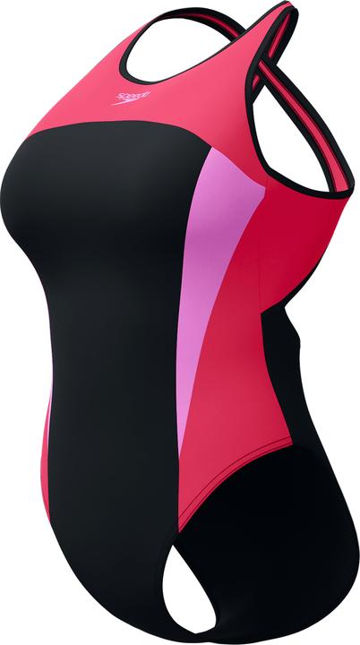 Speedo High Neck Splice Cross back Sw